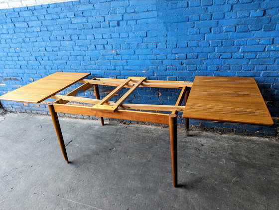 Image 1 of Vintage Deense eettafel- uitschuifbaar - 1960s