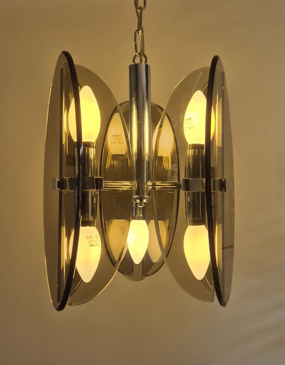 Image 1 of Vintage Hanglamp / Veca / Italiaans Design Jaren 70