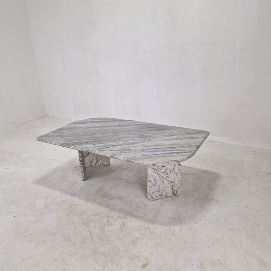 Image 1 of Marmeren salontafel, Italië 1970