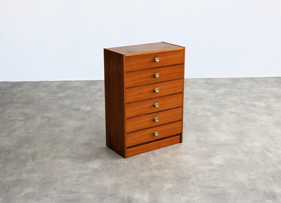 Image 1 of Vintage teak ladenkast