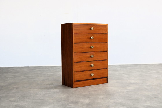 Image 1 of Vintage teak ladenkast