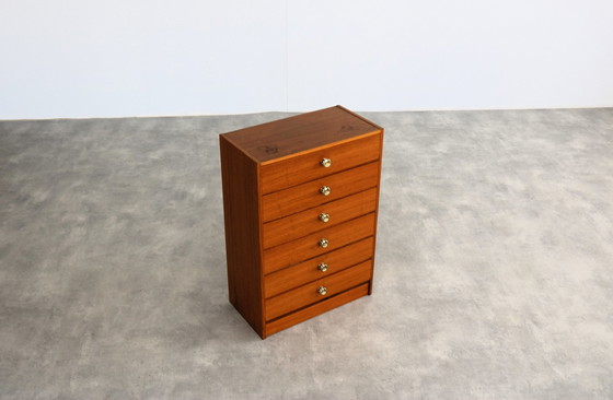 Image 1 of Vintage teak ladenkast