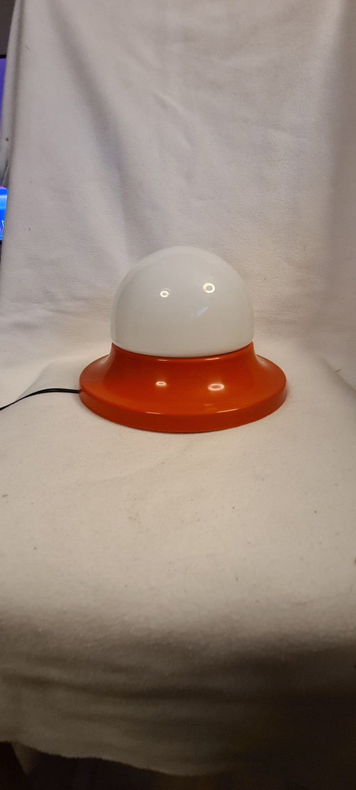 Lamp uit het ruimtetijdperk Rood