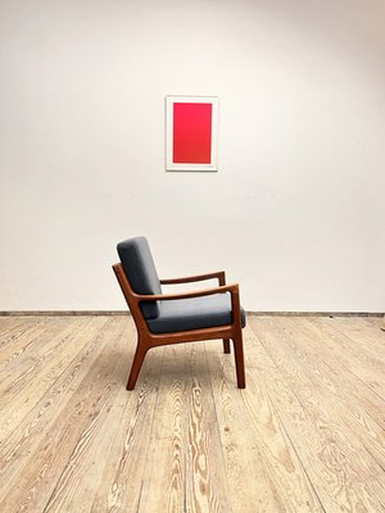 Image 1 of Fauteuil // Teakhouten fauteuil van Ole Wanscher voor France and Son, Denemarken, 1950