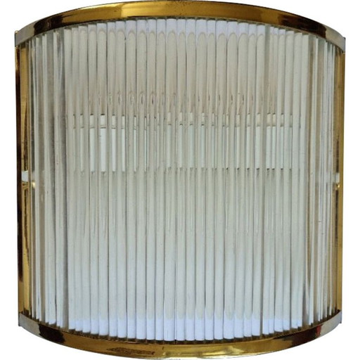 Lampe muurschildering vintage Doria, 1970