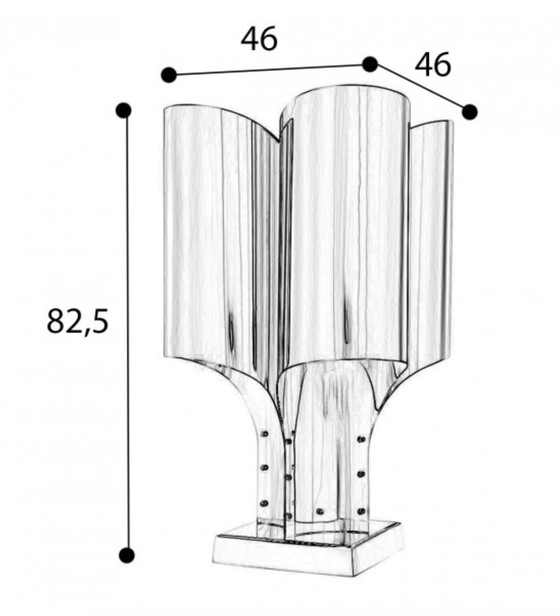 Image 1 of Grote Art Deco Tafellamp