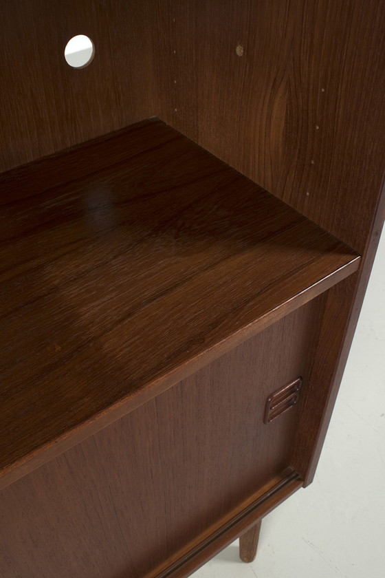 Image 1 of Vintage kastje met schuifdeurtjes