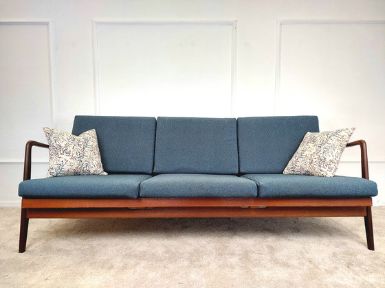 Image 1 of 3-zits Vintage Gestoffeerde Sofa