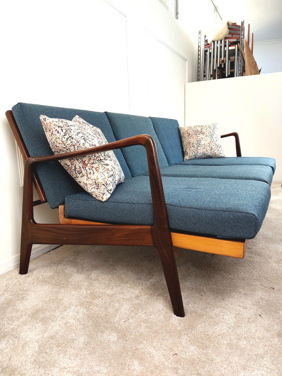 Image 1 of 3-zits Vintage Gestoffeerde Sofa