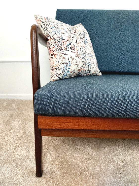 Image 1 of 3-zits Vintage Gestoffeerde Sofa