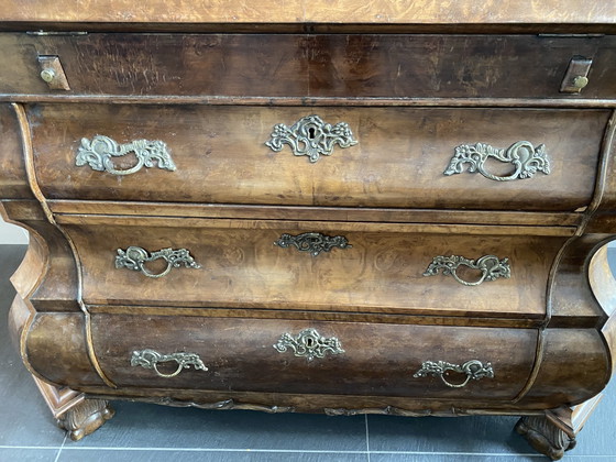 Image 1 of Klassieke wortelnoot buiksecretaire