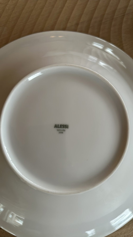 Image 1 of Alessi - Ku - 2X Salade-/Opdek Schaal