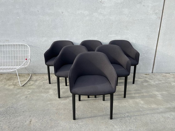 Image 1 of 8 X Vitra Bouroullec Softshell Armchairs