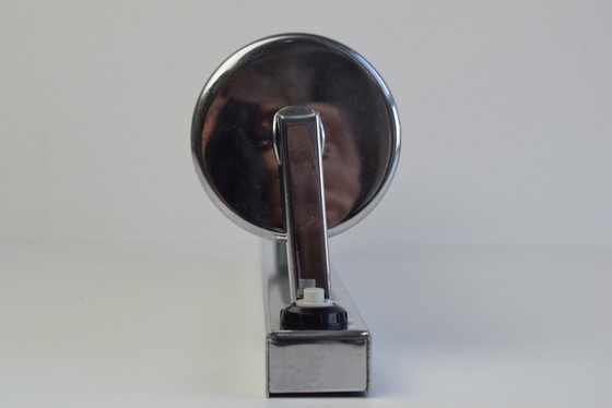 Image 1 of Bauhaus of Functionalistische wandlamp in chroom, jaren 1930
