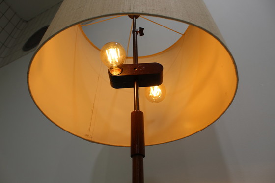 Image 1 of Vintage vloerlamp - teak