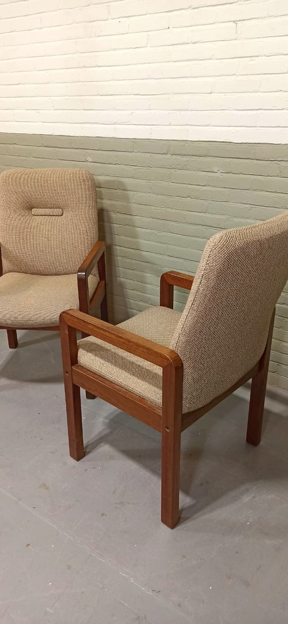 Image 1 of 2x Vintage design fauteuil