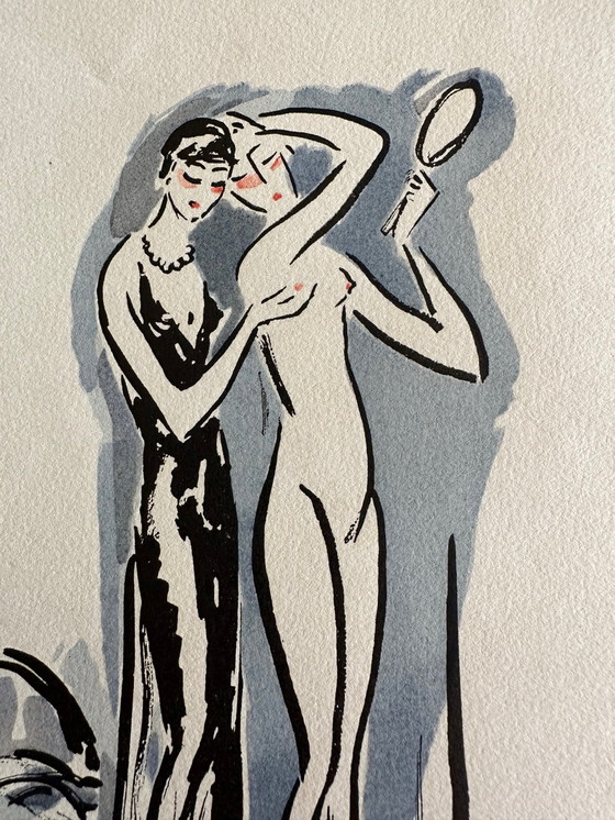 Image 1 of Kees van Dongen La Garconne 1925 pochoir