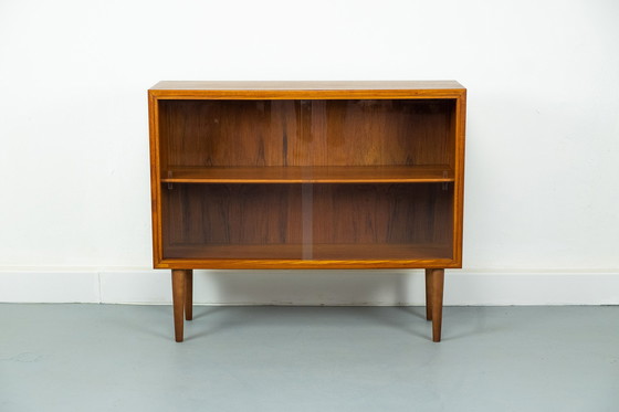 Image 1 of Vintage Søborg Teak Vitrinekasten van Børge Mogensen