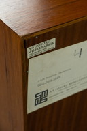 Vintage Søborg Teak Vitrinekasten van Børge Mogensen