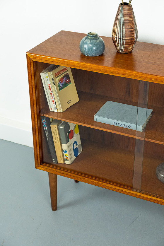 Image 1 of Vintage Søborg Teak Vitrinekasten van Børge Mogensen