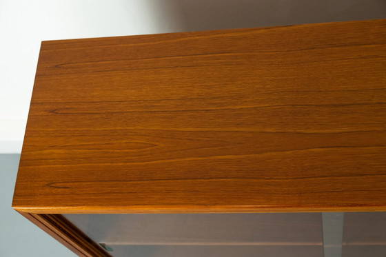Image 1 of Vintage Søborg Teak Vitrinekasten van Børge Mogensen