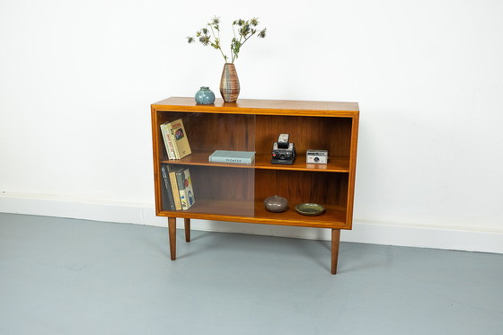 Image 1 of Vintage Søborg Teak Vitrinekasten van Børge Mogensen