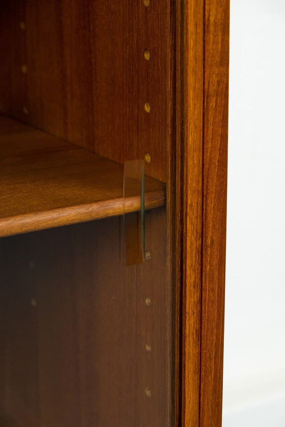 Image 1 of Vintage Søborg Teak Vitrinekasten van Børge Mogensen