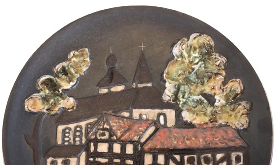 Image 1 of Ruscha art wandbord vintage