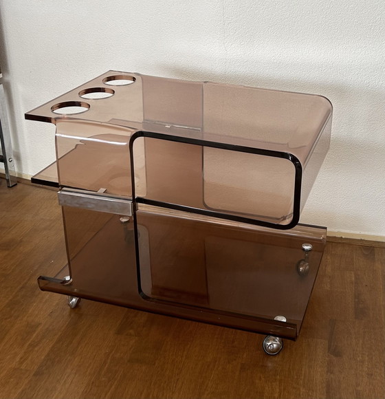 Image 1 of Roche Bobois vintage Space-trolley
