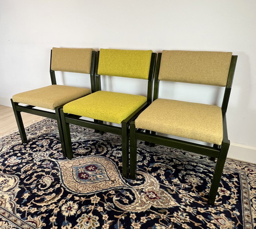 3x Pastoe SA07 eetkamerstoelen