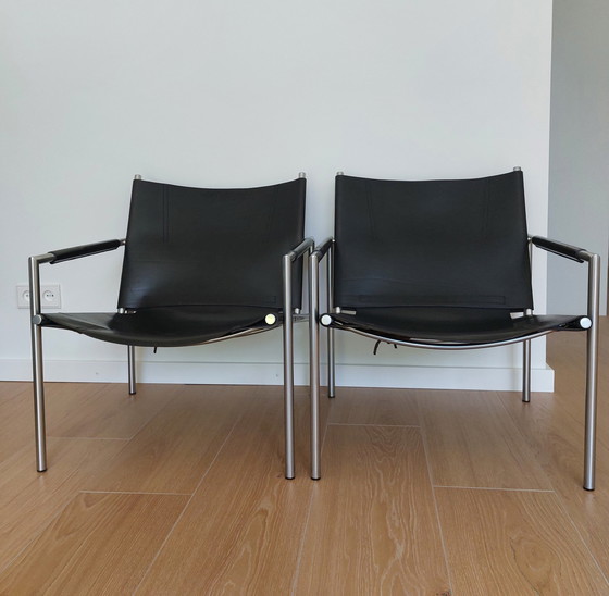 Image 1 of 2x Martin Visser SZ 02 fauteuils