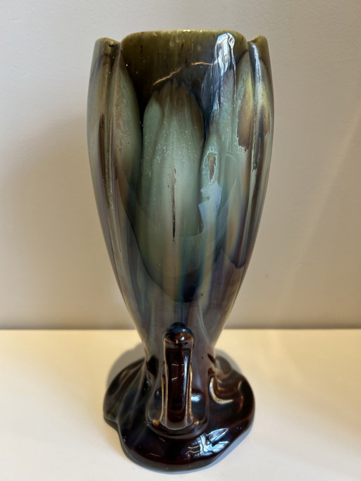 Art Deco Vase Faiencerie