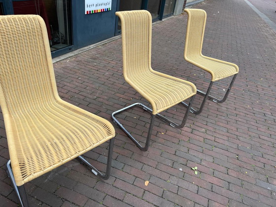 Image 1 of 4x Vintage Roofs stoelen, set