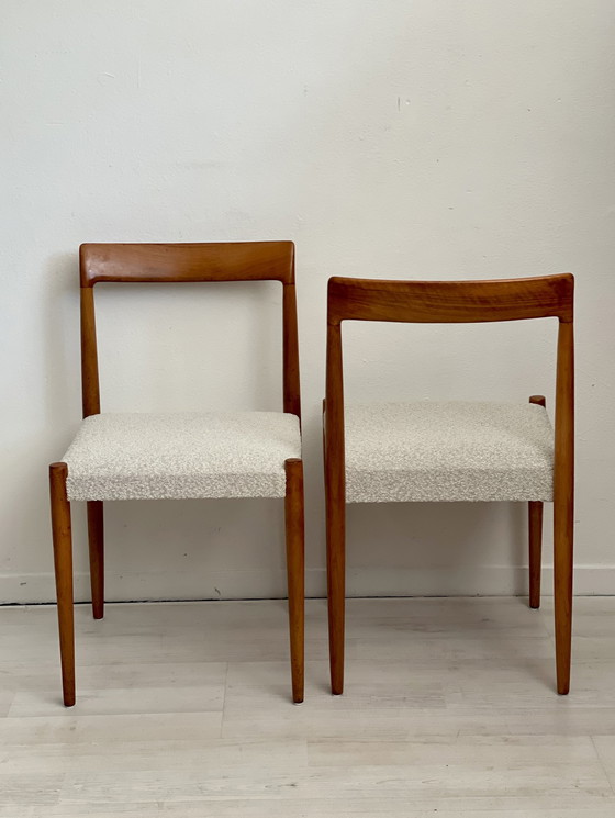 Image 1 of 6x Lübke vintage eetstoelen