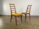 Set van 2 stoelen Niels Koefoed model Lis teak Mid Century