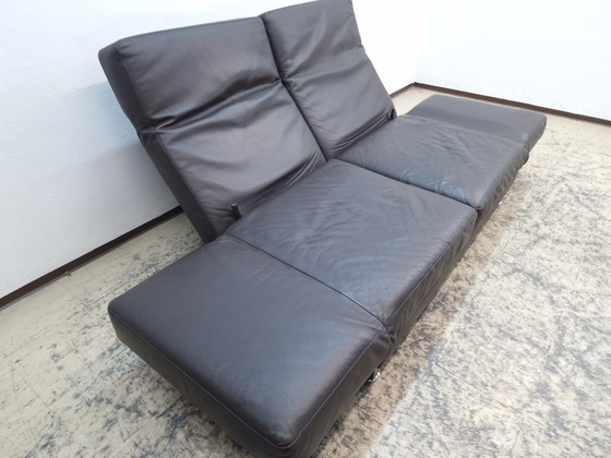 Image 1 of Brühl Moule Sofa Leren bankbank Merkbank Designer bankfunctie