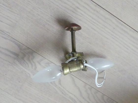 Image 1 of Plafondlamp van glasvezel