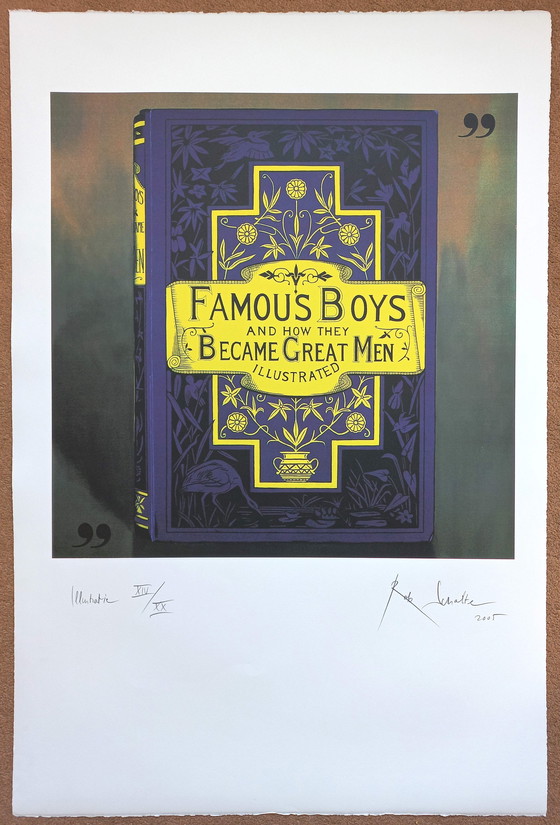 Image 1 of Rob Scholte - Illustratie, zeefdruk (groot!)