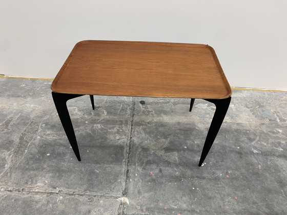 Image 1 of Fritz Hansen folding table Willumsen & Engholm