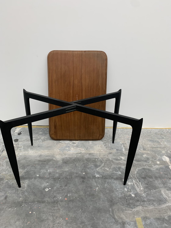 Image 1 of Fritz Hansen folding table Willumsen & Engholm