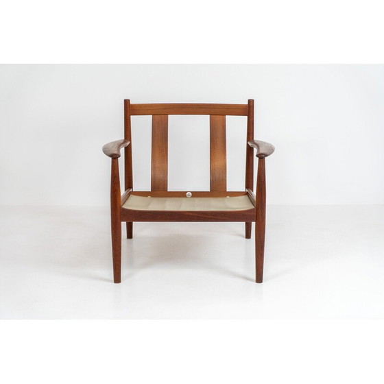 Image 1 of Vintage "FD-128" fauteuil van Grete Jalk voor France and Son, Denemarken 1960