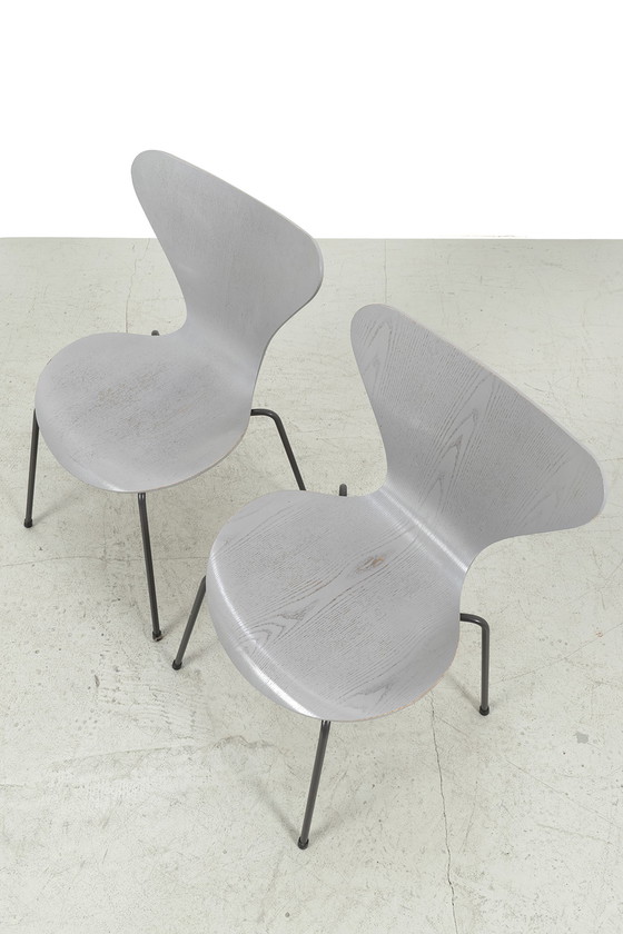 Image 1 of 2x Arne Jacobsen voor Fritz Hansen stoel