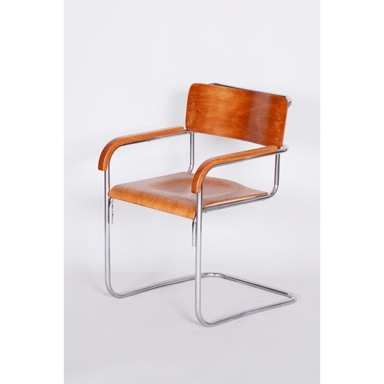 Image 1 of Bauhaus vintage fauteuil van Mucke Melder, jaren 1930