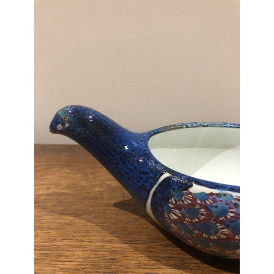 Image 1 of Vintage nessun de berte vogelkommetje voor royal copenhagen 1960