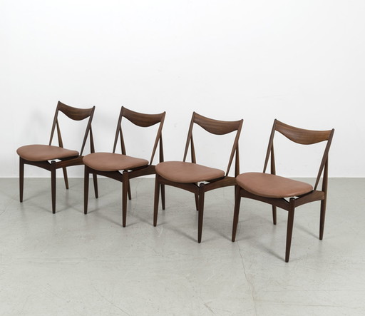 4x Kurt Østervig stoelen, set