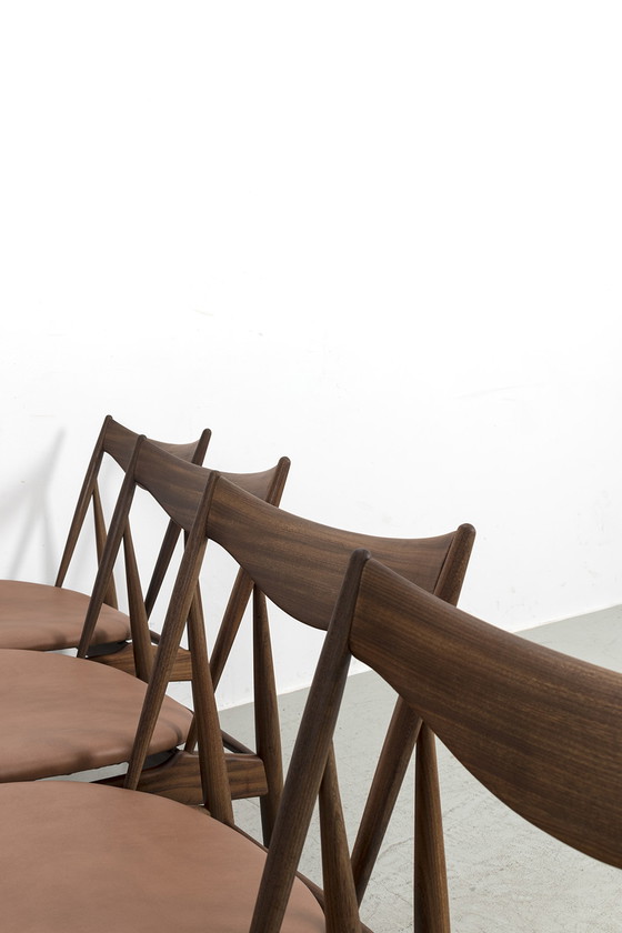 Image 1 of 4x Kurt Østervig stoelen, set