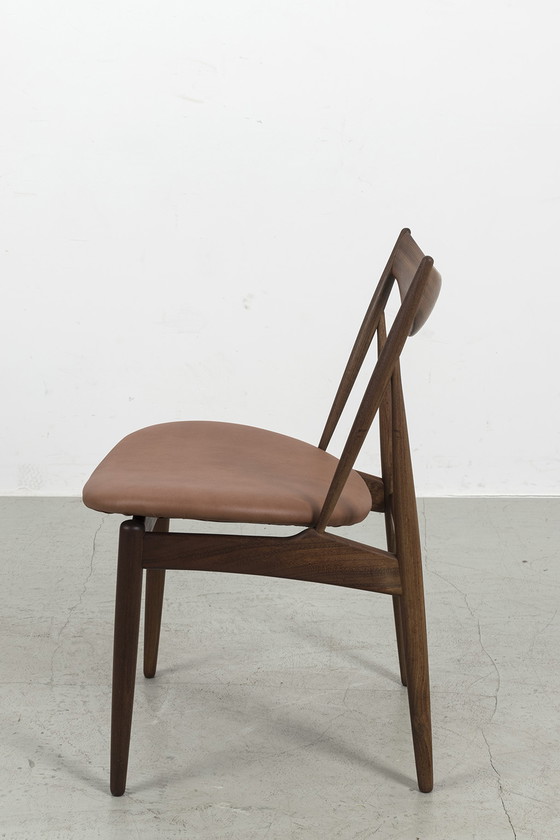 Image 1 of 4x Kurt Østervig stoelen, set