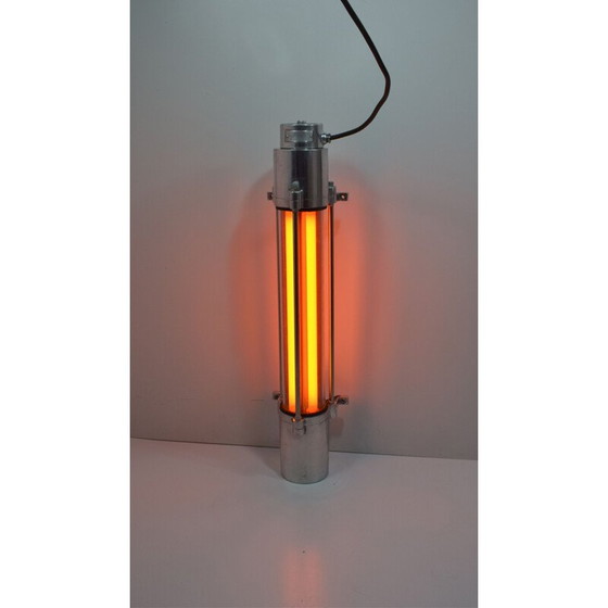 Image 1 of Vintage industriële wand- of plafondlamp van Paul Mrosek