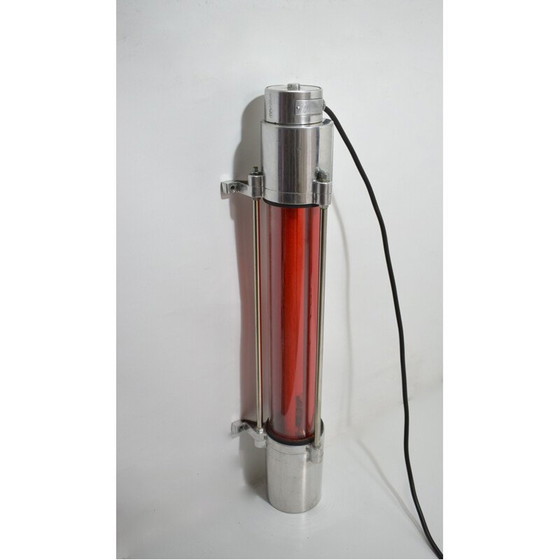 Image 1 of Vintage industriële wand- of plafondlamp van Paul Mrosek