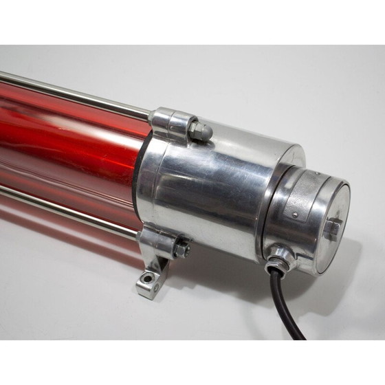 Image 1 of Vintage industriële wand- of plafondlamp van Paul Mrosek